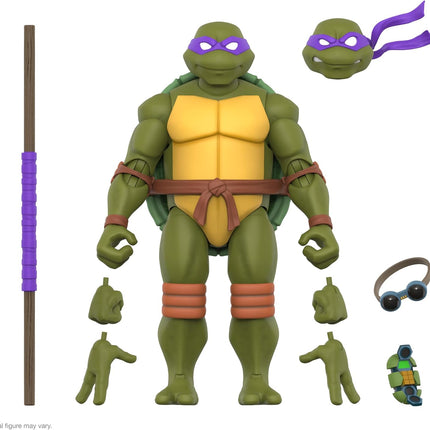 Super 7 ULTIMATES! Teenage Mutant Ninja Turtles Donatello - 7" TMNT Action Figure with Accessories