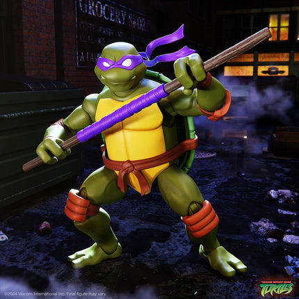 Super 7 ULTIMATES! Teenage Mutant Ninja Turtles Donatello - 7" TMNT Action Figure with Accessories