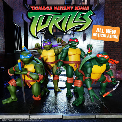 Super 7 ULTIMATES! Teenage Mutant Ninja Turtles Donatello - 7" TMNT Action Figure with Accessories