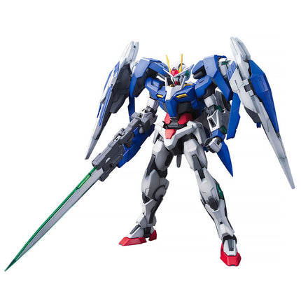 Bandai Hobby - 1/100 MG Gundam 00, GN-0000+GNR-010 00 Raiser Gundam Model Kit