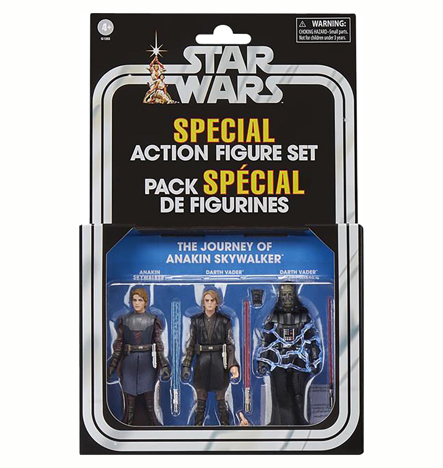 Star Wars Vintage Collection The Journey of Anakin Skywalker, Star Wars 3.75" Premium Collectible Action Figure 3-Pack