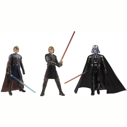 Star Wars Vintage Collection The Journey of Anakin Skywalker, Star Wars 3.75" Premium Collectible Action Figure 3-Pack