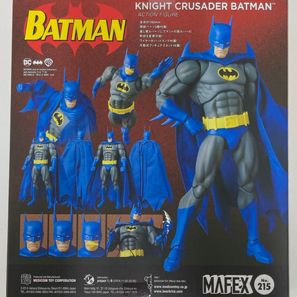 Medicom MAFEX No.215 Knight Crusader Batman Figure