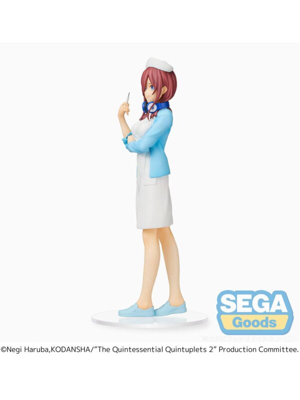The Quintessential Quintuplets 2 PM Figure - Miku Nakano Nurse Ver.