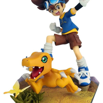 Digimon Adventure Tai & Agumon 20th Anniversary Edition Statue
