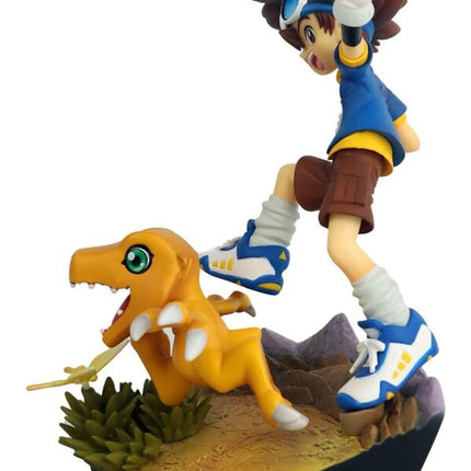 Digimon Adventure Tai & Agumon 20th Anniversary Edition Statue