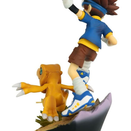 Digimon Adventure Tai & Agumon 20th Anniversary Edition Statue