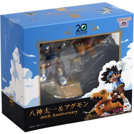 Digimon Adventure Tai & Agumon 20th Anniversary Edition Statue