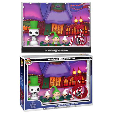 Funko POP! Moments Deluxe #12: The Nightmare Before Christmas - Snowman Jack and Carolers