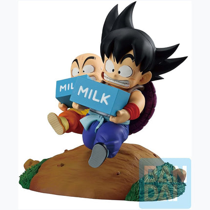 Ichibansho Figure - Dragon Ball - Son Goku & Krillin (Fantastic Adventure 2) Collectible Statue