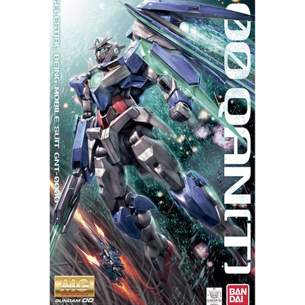 Bandai Hobby - 1/100 MG - Gundam 00: Awakening of The Trailblazer - GNT-0000 00 Qan[T] "Quanta" Gundam Model Kit
