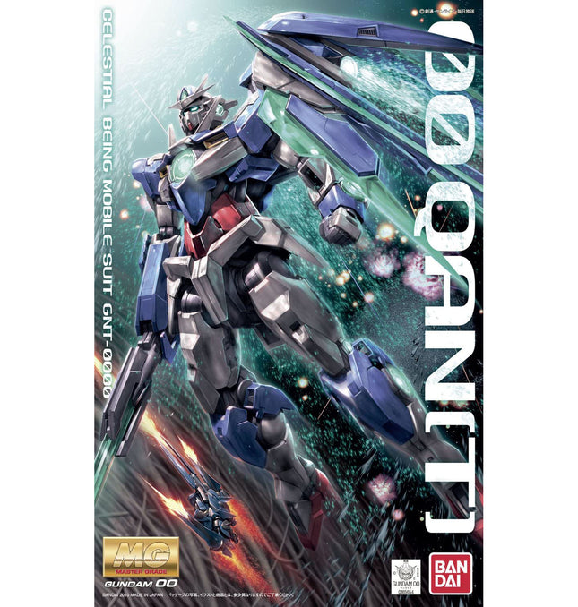 Bandai Hobby - 1/100 MG - Gundam 00: Awakening of The Trailblazer - GNT-0000 00 Qan[T] "Quanta" Gundam Model Kit