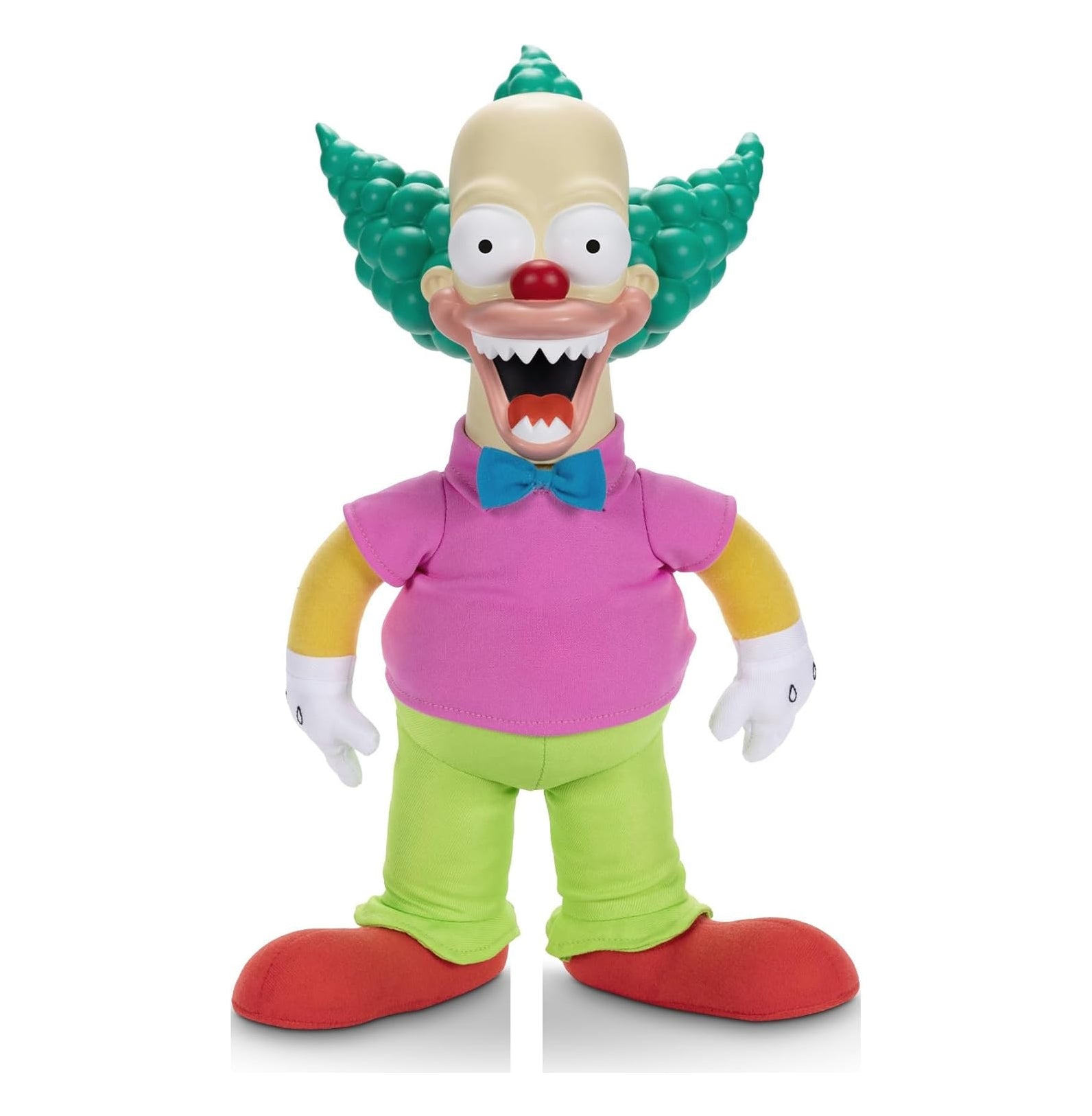 The Simpsons Talking Krusty Doll Plush, 16-Inches Tall Good and Evil K