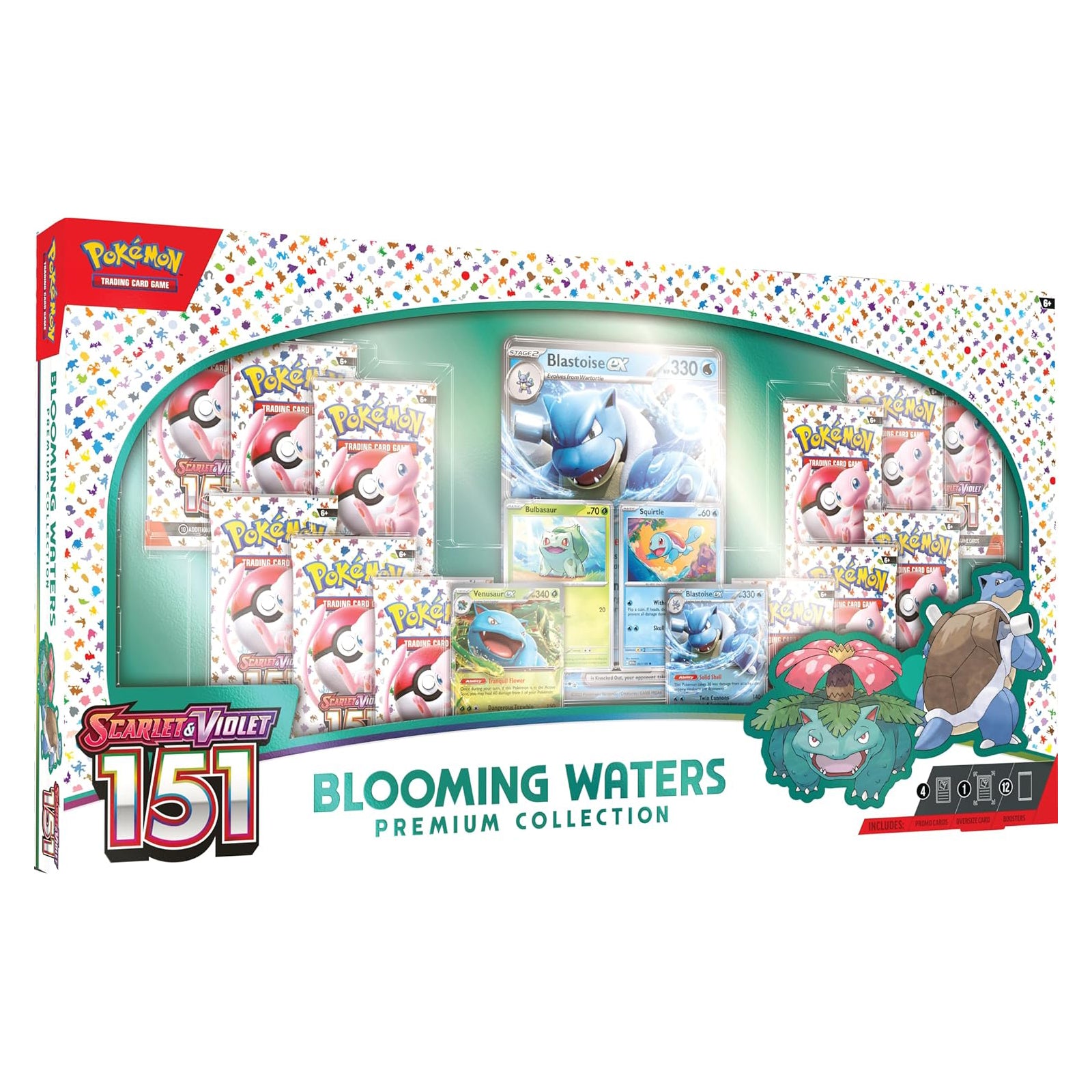 Pokemon Scarlet & Violet 151 Blooming Waters Premium Collection (ENGLI