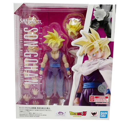 Tamashii Nations S.H. Figuarts - Dragon Ball Z, Super Saiyan Son Gohan, "The Fighter Who Surpass Goku" Action Figure