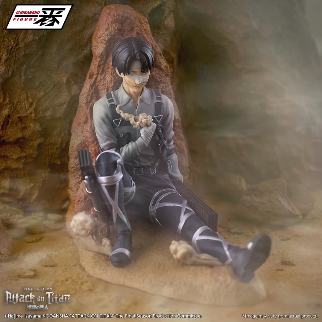 Banpresto Ichibansho Figure - Attack on Titan - Levi (Battle of Heaven and Earth) Collectible Statue