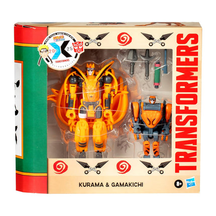 Transformers Collaborative Naruto Shippuden, Kurama & Gamakichi, Action Figures