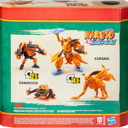 Transformers Collaborative Naruto Shippuden, Kurama & Gamakichi, Action Figures