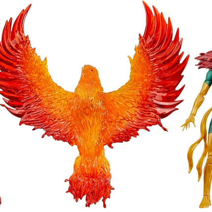 Marvel Legends Series Jean Grey with Phoenix Force Display, Deluxe X-Men Comics Collectible 6-Inch Action Figure