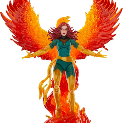 Marvel Legends Series Jean Grey with Phoenix Force Display, Deluxe X-Men Comics Collectible 6-Inch Action Figure