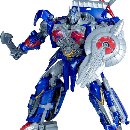 Transformers Toys Studio Series Leader Class Age of Extinction Optimus Prime, 8.5-inch Converting Action Figure
