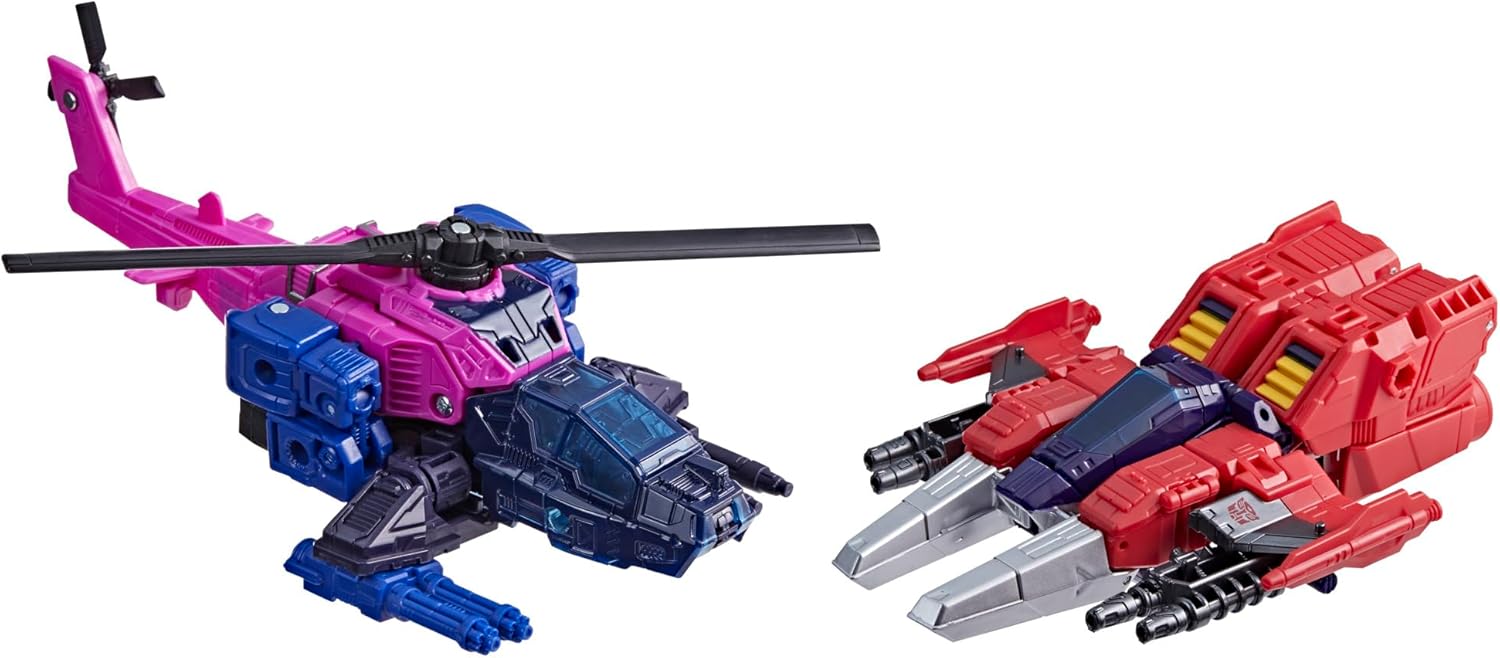 Transformers Age of The Primes Wreck 'n Doom Collection Topspin vs Spinister 5.5-inch Converting Action Figure (Amazon Exclusive)