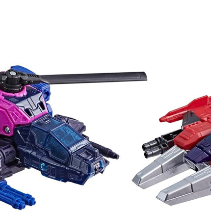 Transformers Age of The Primes Wreck 'n Doom Collection Topspin vs Spinister 5.5-inch Converting Action Figure (Amazon Exclusive)