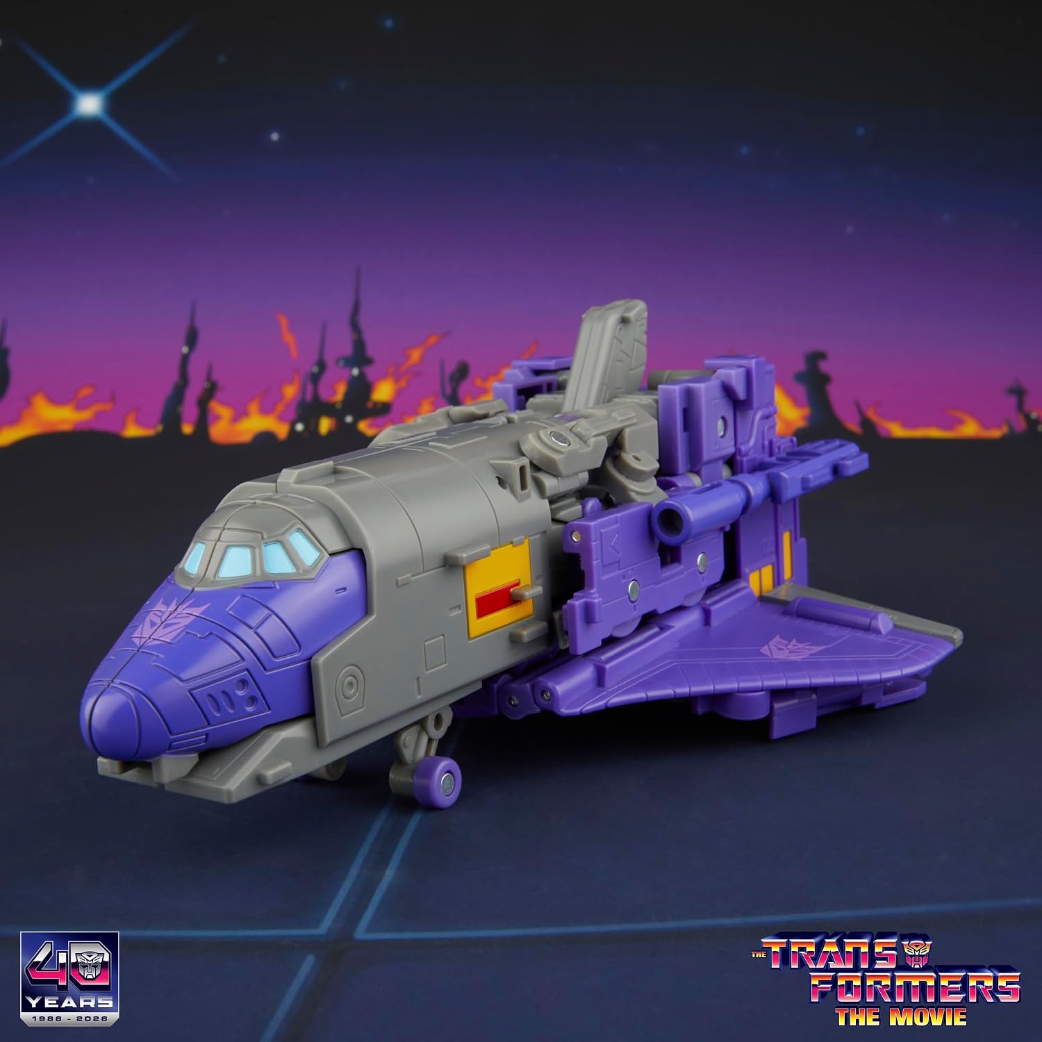 Transformers Studio Series The The Movie Astrotrain, Leader Class 6.75-Inch Converting Action Figure