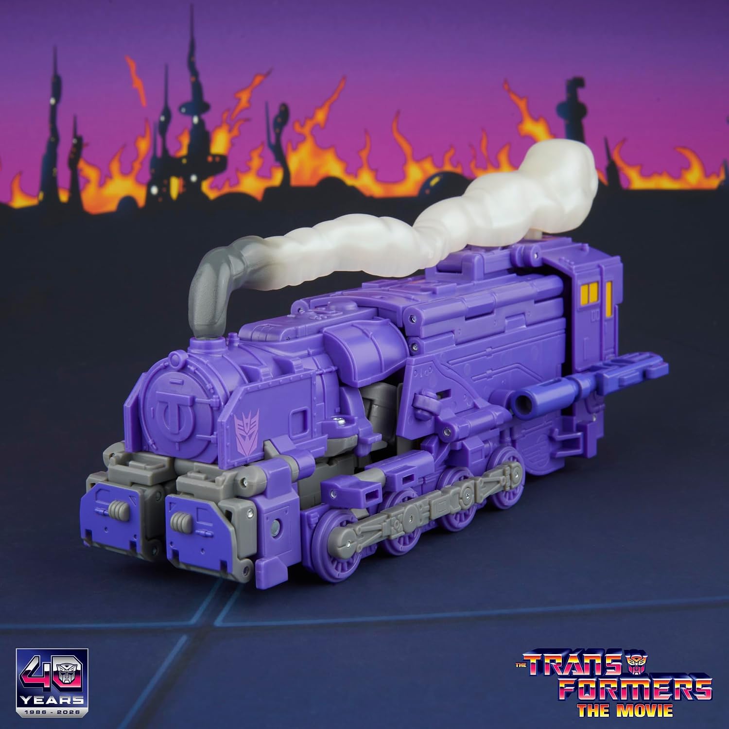 Transformers Studio Series The The Movie Astrotrain, Leader Class 6.75-Inch Converting Action Figure
