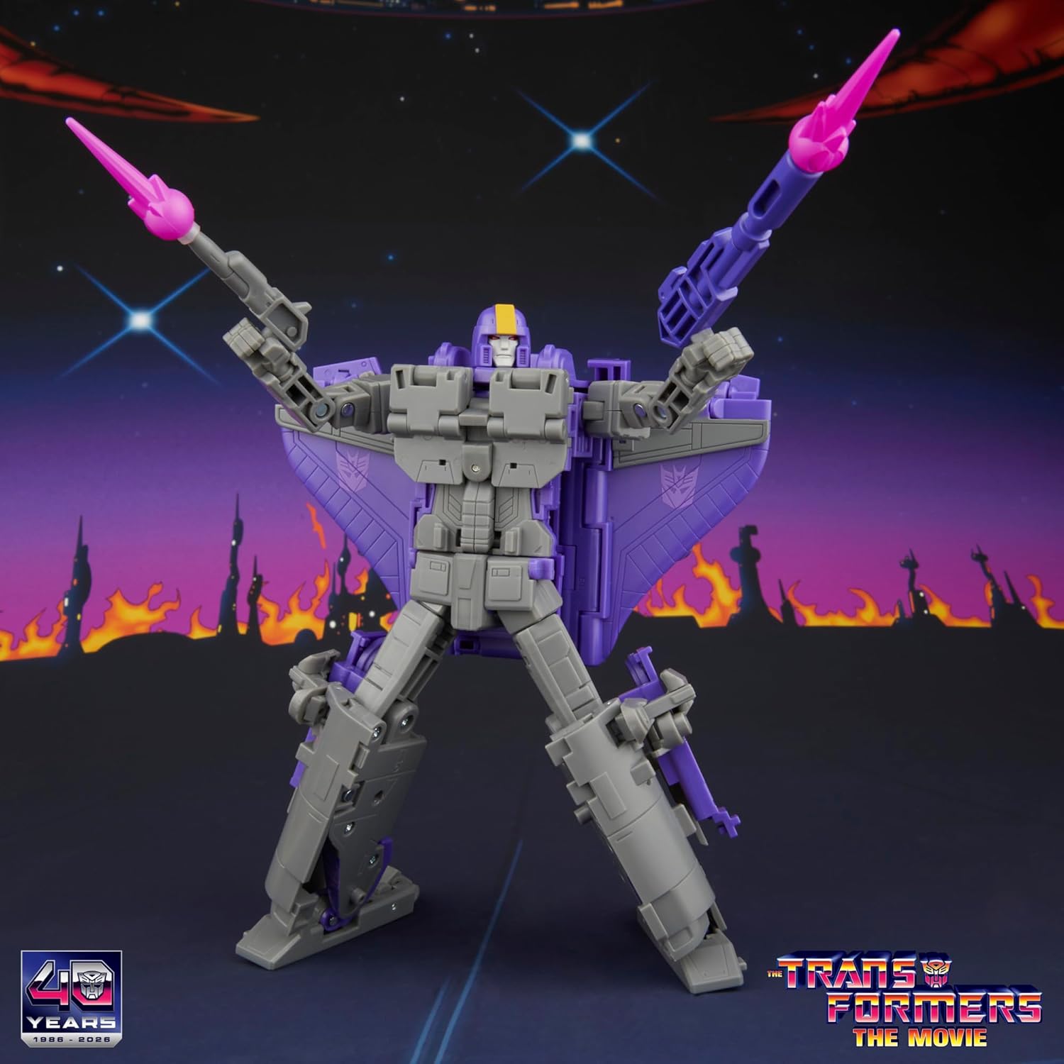 Transformers Studio Series The The Movie Astrotrain, Leader Class 6.75-Inch Converting Action Figure