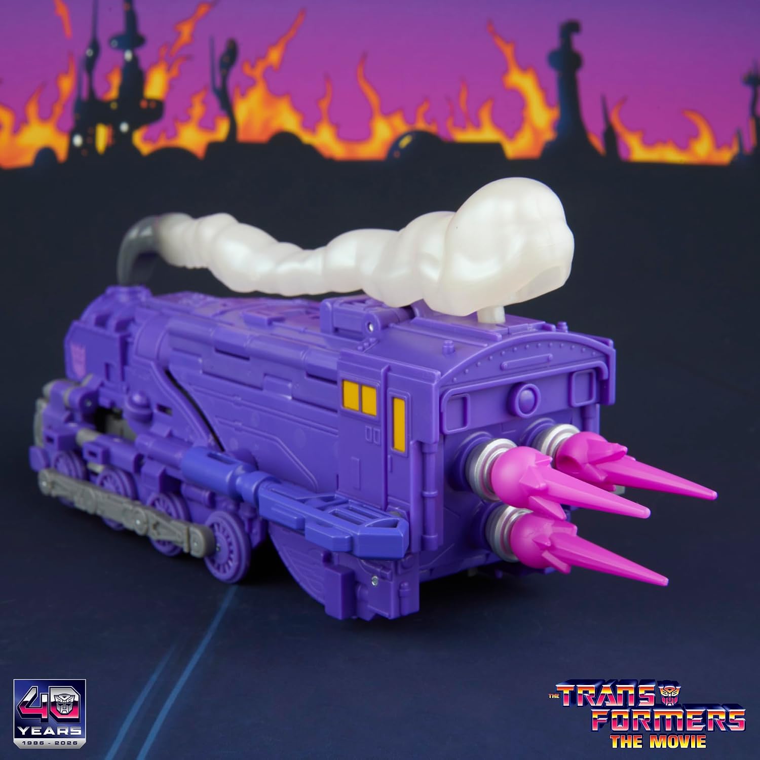 Transformers Studio Series The The Movie Astrotrain, Leader Class 6.75-Inch Converting Action Figure