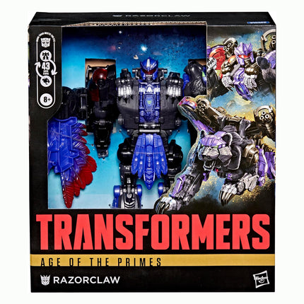 Transformers Age of The Primes Razorclaw, Leader Class 7.5-Inch Converting Action Figure