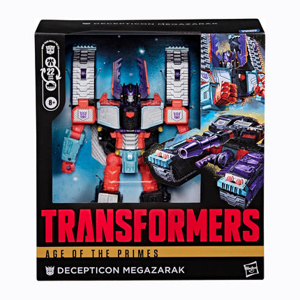 Transformers Age of the Primes Megazarak, Leader Class 7.5-Inch Converting Action Figure