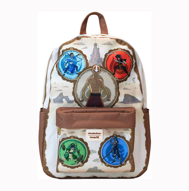 Loungefly Nickelodeon Avatar: The Last Airbender Nylon Full-Size Backpack