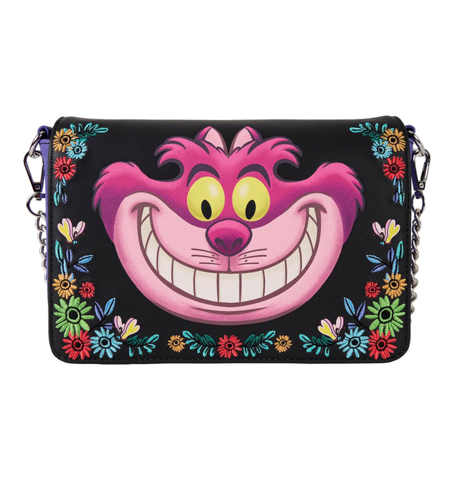 Loungefly Disney Alice in Wonderland Cheshire Cat Crossbody Bag