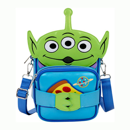 Loungefly Pixar Toy Story 30Th Anniversary Aliens Crossbuddies Crossbody Bag