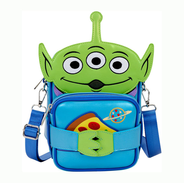 Loungefly Pixar Toy Story 30Th Anniversary Aliens Crossbuddies Crossbody Bag