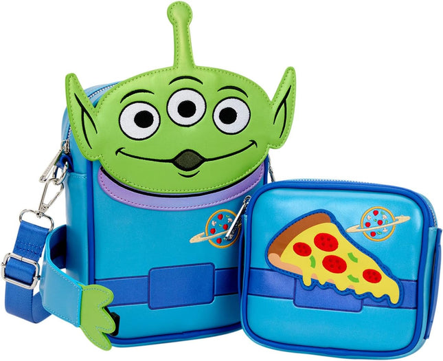 Loungefly Pixar Toy Story 30Th Anniversary Aliens Crossbuddies Crossbody Bag