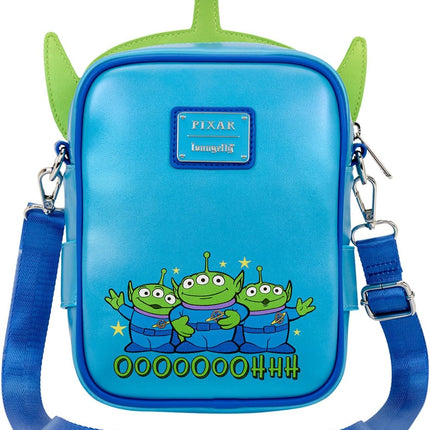 Loungefly Pixar Toy Story 30Th Anniversary Aliens Crossbuddies Crossbody Bag