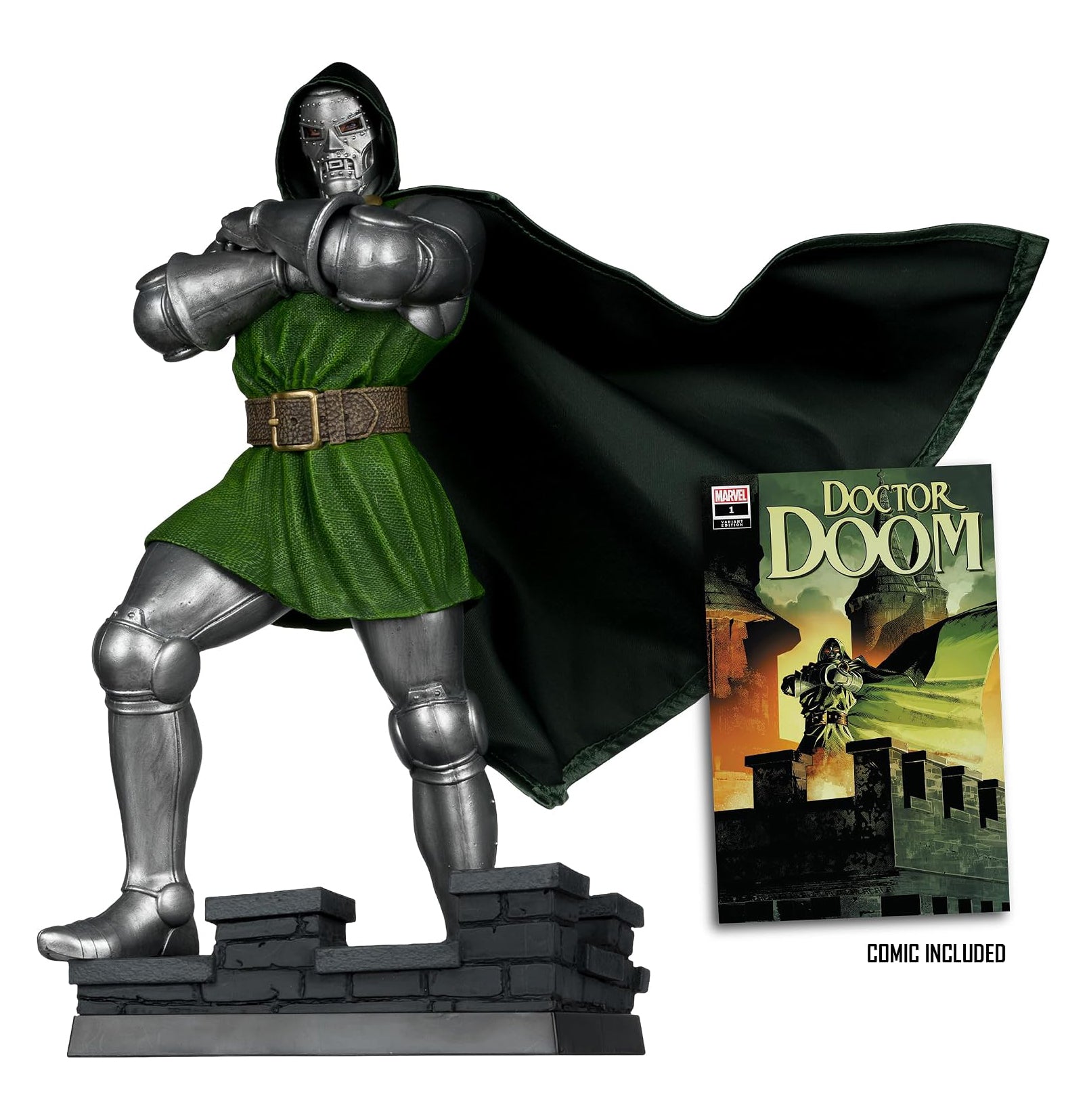 McFarlane Toys - Marvel - Doctor Doom 1:6th Scale Collectible (Doctor Doom #1)