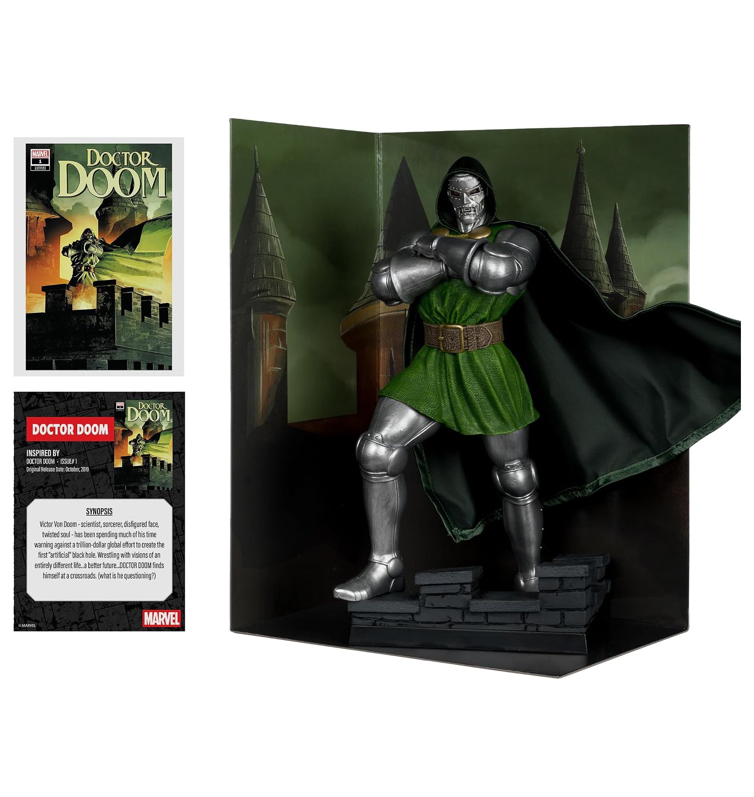 McFarlane Toys - Marvel - Doctor Doom 1:6th Scale Collectible (Doctor Doom #1)