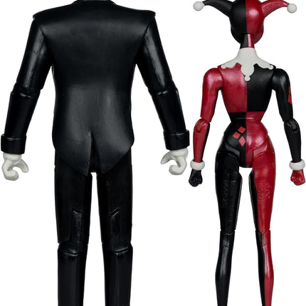 McFarlane Toys - Batman: The Animated Series Harley Quinn and The Joker (Mad Love 2 Pack) 6in Action Figures Gold Label