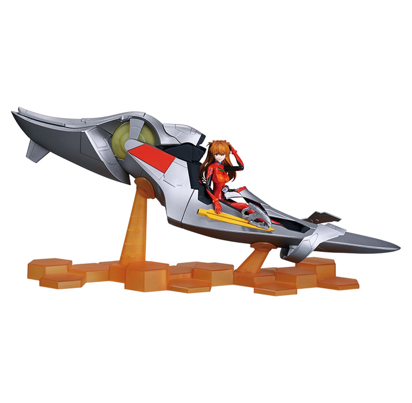BLOKEES - Fantastics Series, Evangelion, Asuka Shikinami Langley with Entry Plug Interior, Model Kit