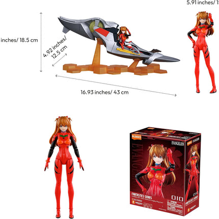 BLOKEES - Fantastics Series, Evangelion, Asuka Shikinami Langley with Entry Plug Interior, Model Kit