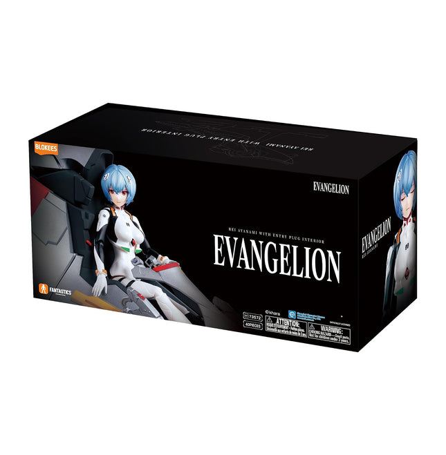 BLOKEES - Fantastics Series, Evangelion, Rei Ayanami with Entry Plug Interior, Model Kit