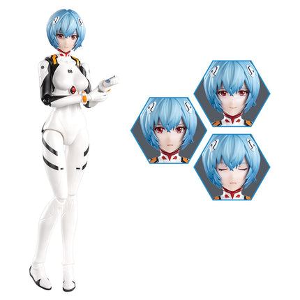 BLOKEES - Fantastics Series, Evangelion, Rei Ayanami with Entry Plug Interior, Model Kit