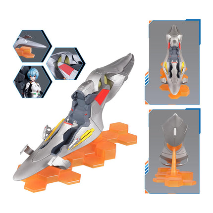 BLOKEES - Fantastics Series, Evangelion, Rei Ayanami with Entry Plug Interior, Model Kit