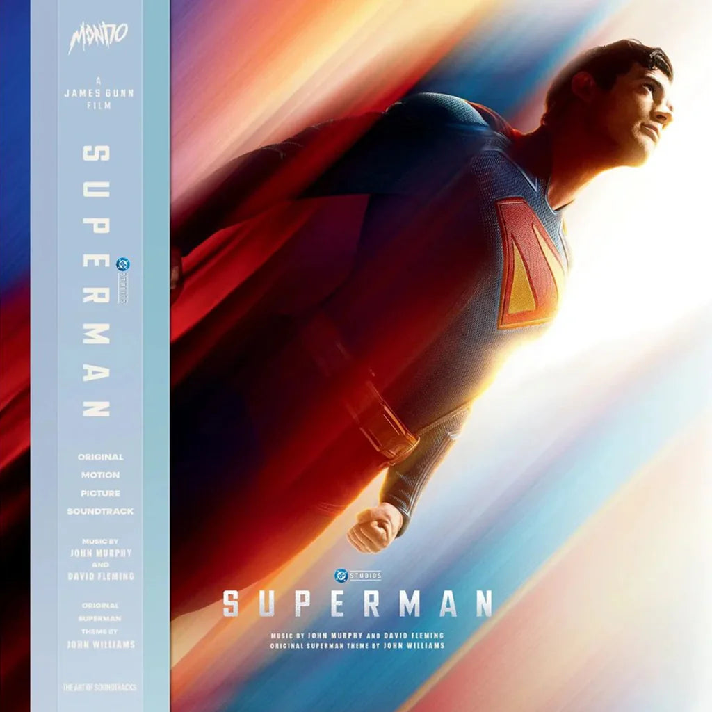 DAVID FLEMING & JOHN MURPHY - Superman (Original Soundtrack) - 2LP - Red / Blue Colour Vinyl