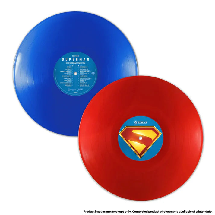 DAVID FLEMING & JOHN MURPHY - Superman (Original Soundtrack) - 2LP - Red / Blue Colour Vinyl