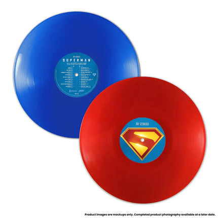 DAVID FLEMING & JOHN MURPHY - Superman (Original Soundtrack) - 2LP - Red / Blue Colour Vinyl